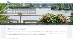 Desktop Screenshot of hotelrakovec.cz