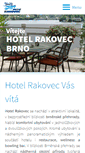 Mobile Screenshot of hotelrakovec.cz